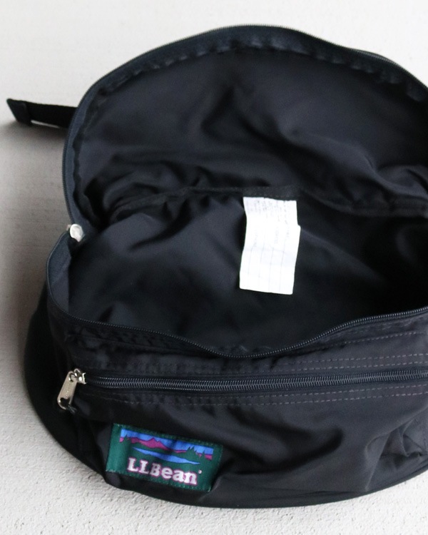 Vintage 90s Black L.L.BEAN Deluxe Fanny Pack
