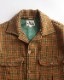 Vintage 70s Plaid WOOLRICH 4pocket Wool Shirt (L)