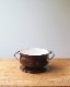Dansk Enamelware Brown Casseroleå󥹥 ʥ륦 ֥饦󥭥㥻