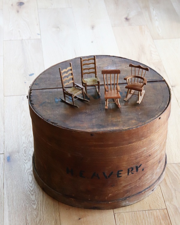 Miniature Rocking Doll Chair Cåߥ˥奢å󥰥ɡ C