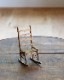 Miniature Rocking Doll Chair Cåߥ˥奢å󥰥ɡ C