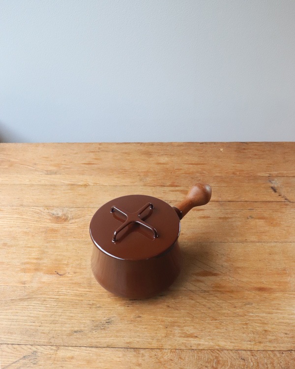 Dansk Enamelware Saucepan Brownå󥹥 ʥ륦 ѥ Brown