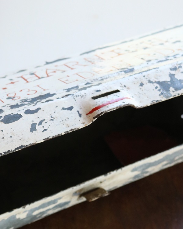 White Painted Mail Box�åۥ磻�ȥڥ���ȤΥᥤ��ܥå���