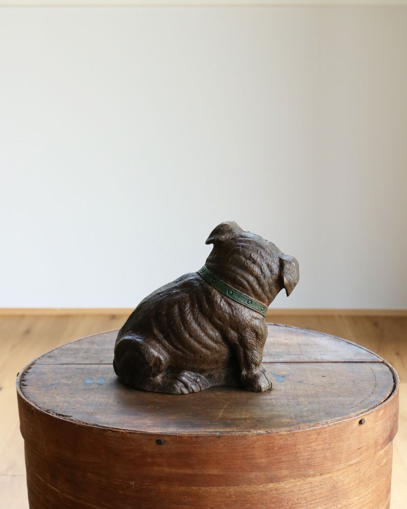 c.1930s Carnival Prize Chalkware “BULLDOG”｜1930年代頃 カーニバル