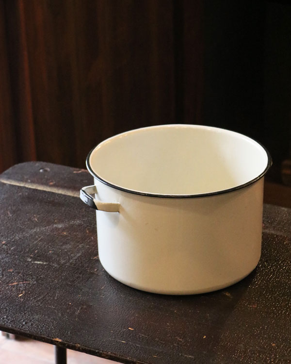 Enamel White PotåʥΥݥå