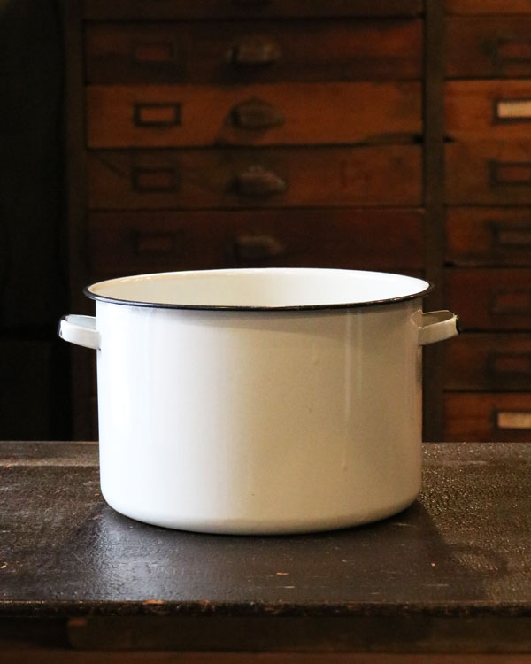 Enamel White PotåʥΥݥå