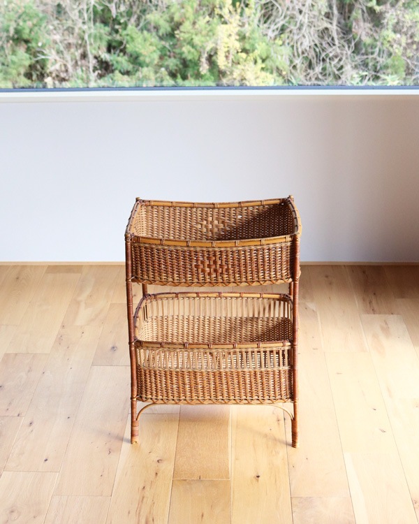 Rattan Stand Basket STB-001�å饿�� æ�ᤫ��������ɥ����� STB-001