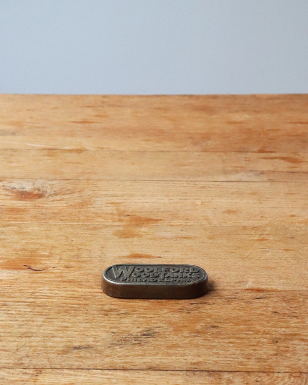 "WOOLFORD WOODTANKS" Advertising Paper Weight��"WOOLFORD WOODTANKS" �ڡ��ѡ���������