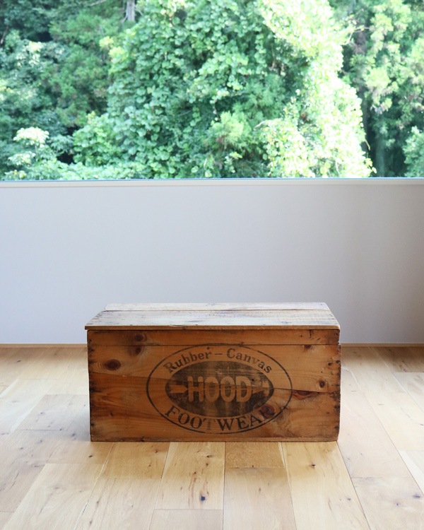 "HOOD" Wood Shoes Container A �� "HOOD"���塼������ƥ�