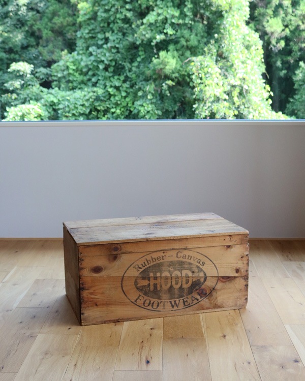 "HOOD" Wood Shoes Container A �� "HOOD"���塼������ƥ�