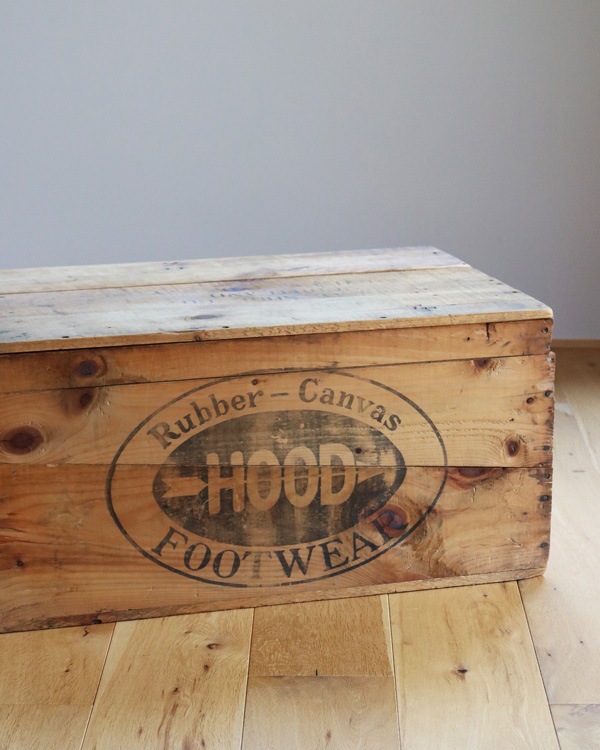 "HOOD" Wood Shoes Container A �� "HOOD"���塼������ƥ�