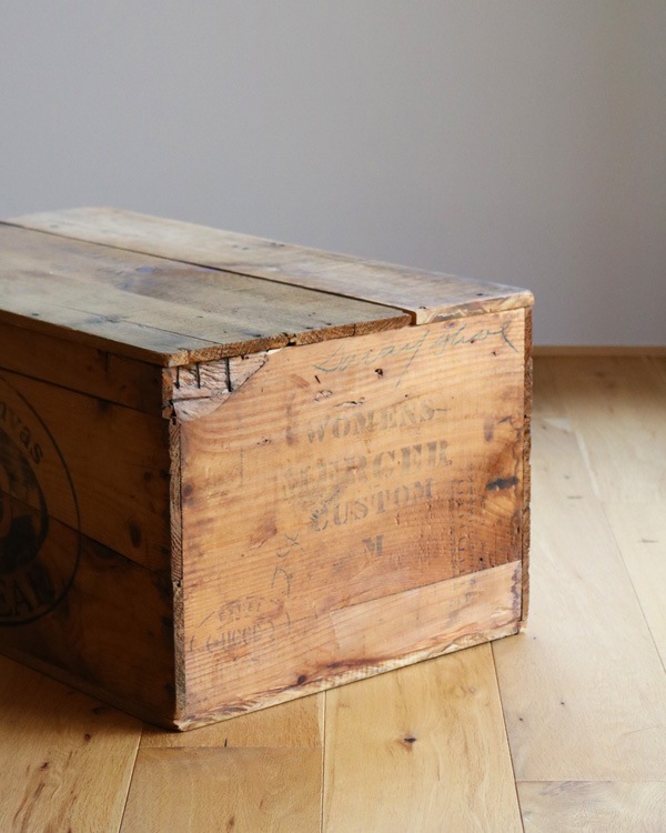 "HOOD" Wood Shoes Container A �� "HOOD"���塼������ƥ�