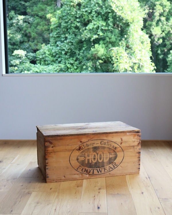 "HOOD" Wood Shoes Container A �� "HOOD"���塼������ƥ�