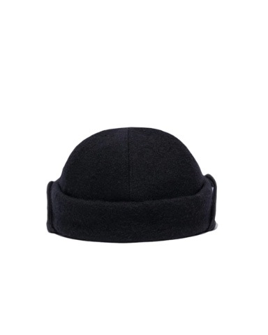 THE H.W.DOG & Co. �� ���������֥�塼 �ɥå�����ɥ�����FLAP ROLL CAP �ե�åץ����륭��åס�BLACK��