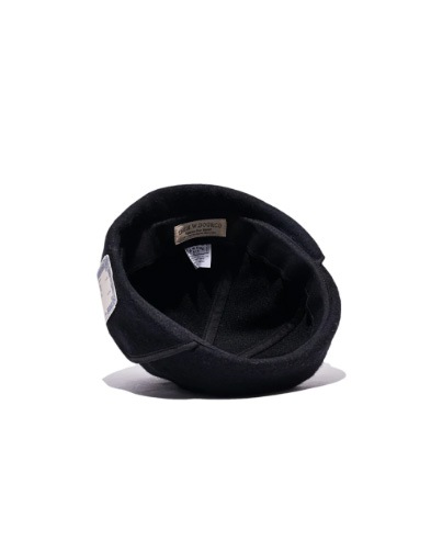 THE H.W.DOG & Co. �� ���������֥�塼 �ɥå�����ɥ�����FLAP ROLL CAP �ե�åץ����륭��åס�BLACK��