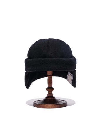 THE H.W.DOG & Co. �� ���������֥�塼 �ɥå�����ɥ�����FLAP ROLL CAP �ե�åץ����륭��åס�BLACK��