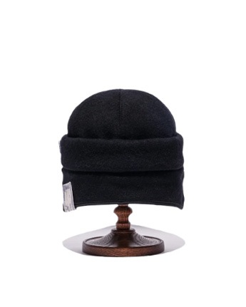 THE H.W.DOG & Co. �� ���������֥�塼 �ɥå�����ɥ�����FLAP ROLL CAP �ե�åץ����륭��åס�BLACK��