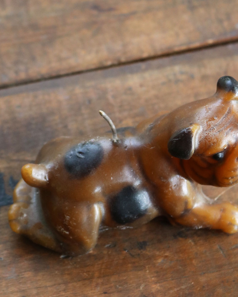 c.1950s Figural Candle “BULLDOG”｜1950年代頃 フィギュラルキャンドル “ブルドッグ”