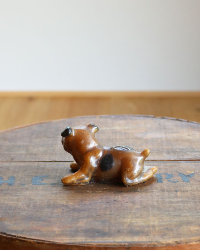 c.1950s Figural Candle “BULLDOG”｜1950年代頃 フィギュラルキャンドル “ブルドッグ”