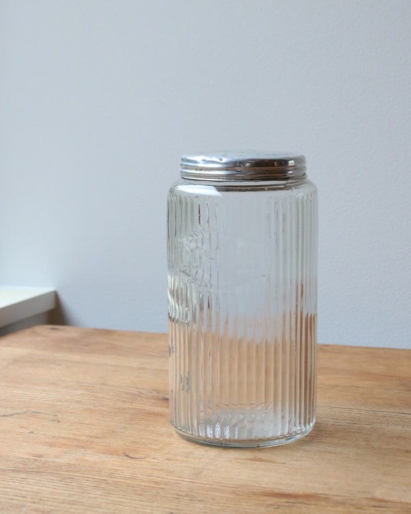 "COFFEE" Glass Jar Rib Glass GJ-003"COFFEE" 饹㡼 ֥饹 GJ-003