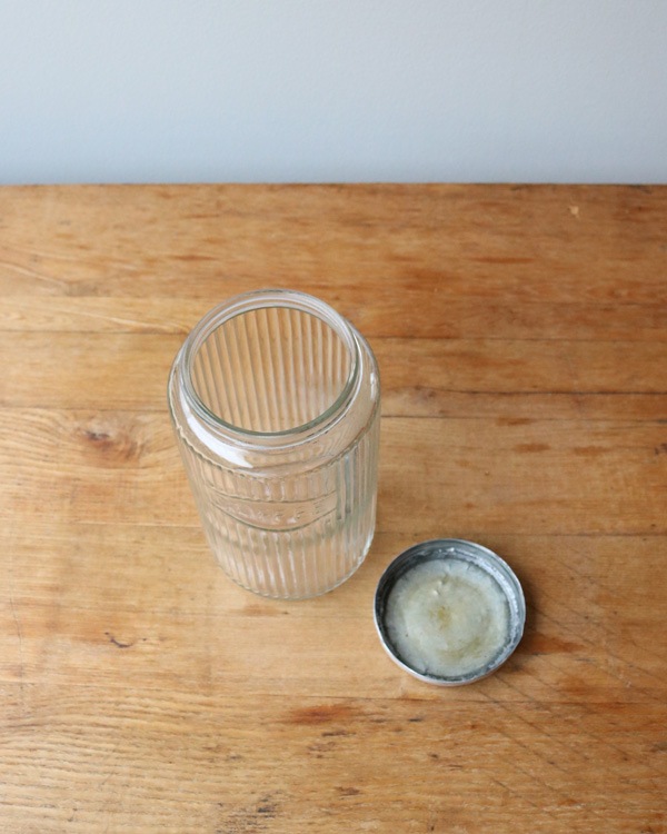 "COFFEE" Glass Jar Rib Glass GJ-003"COFFEE" 饹㡼 ֥饹 GJ-003