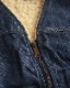 Vintage 80s CARHARTT Denim Boa Vest (XL)