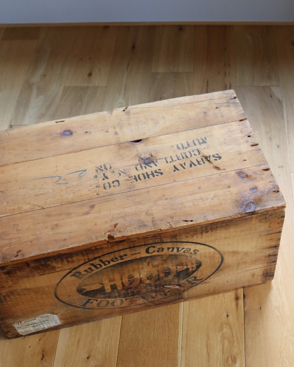 "HOOD" Wood Shoes Container B �� "HOOD"���塼������ƥ�