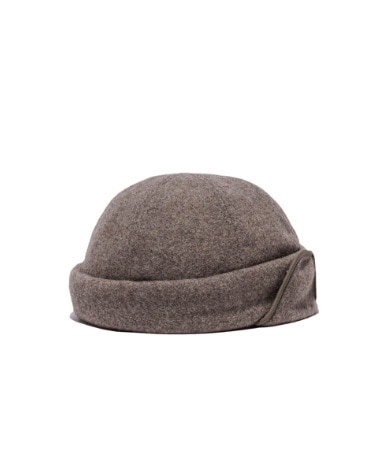 THE H.W.DOG & Co. �� ���������֥�塼 �ɥå�����ɥ�����FLAP ROLL CAP �ե�åץ����륭��åס�BEIGE��