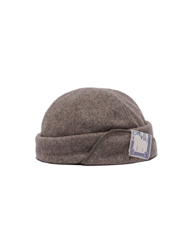 THE H.W.DOG & Co. �� ���������֥�塼 �ɥå�����ɥ�����FLAP ROLL CAP �ե�åץ����륭��åס�BEIGE��