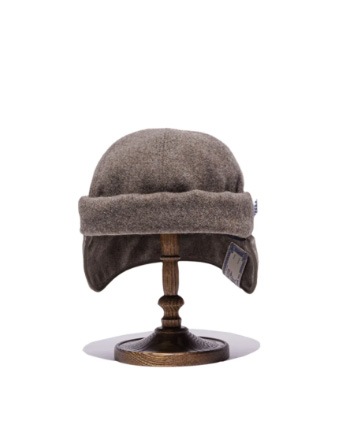 THE H.W.DOG & Co. �� ���������֥�塼 �ɥå�����ɥ�����FLAP ROLL CAP �ե�åץ����륭��åס�BEIGE��