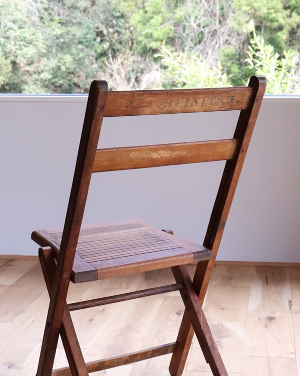 Folding Chair A｜木製フォールディング チェア A