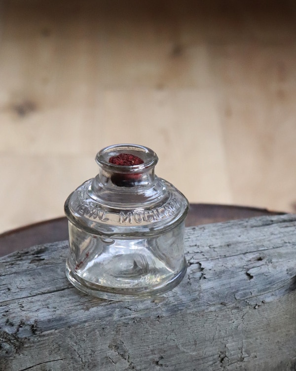 インク　壺 Glass Ink Well｜ガラスのインク壺