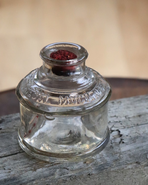 Glass Ink Well｜ガラスのインク壺