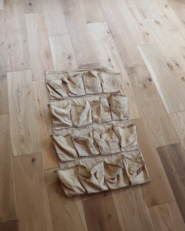 Brown HBT Wall Pocket｜ブラウンHBTウォールポケット