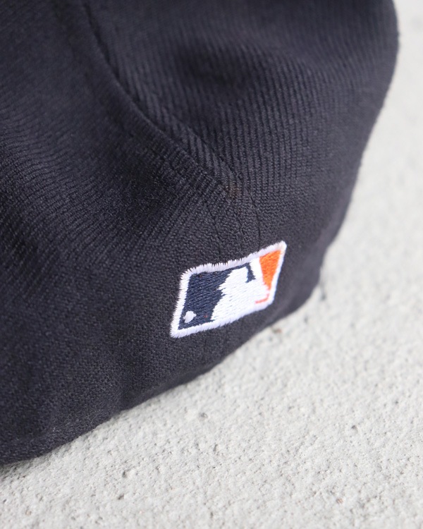 Vintage 90s Black Detroit NEW ERA B.B. Cap (7 1/8)