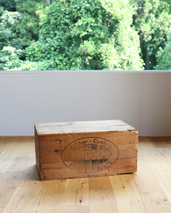 "HOOD" Wood Shoes Container C �� "HOOD"���塼������ƥ�