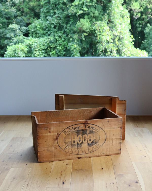 "HOOD" Wood Shoes Container C �� "HOOD"���塼������ƥ�