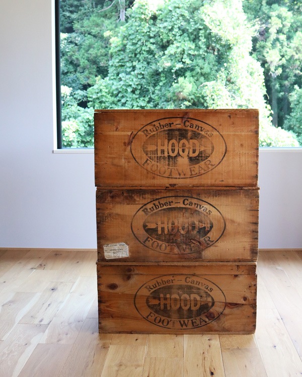"HOOD" Wood Shoes Container C �� "HOOD"���塼������ƥ�