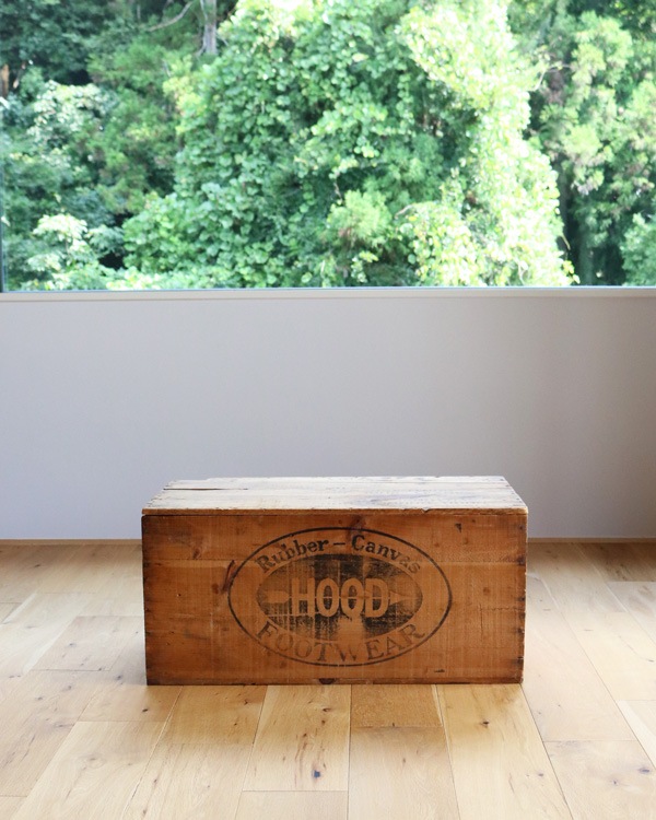 "HOOD" Wood Shoes Container C �� "HOOD"���塼������ƥ�
