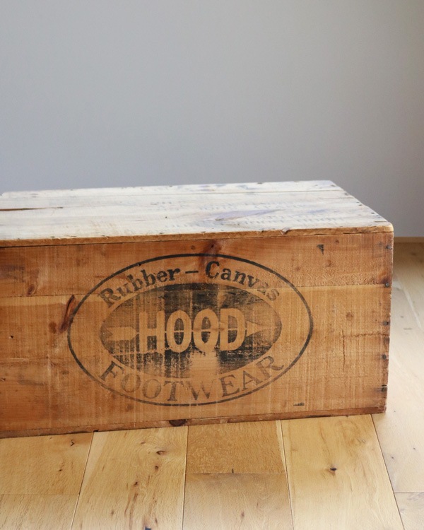 "HOOD" Wood Shoes Container C �� "HOOD"���塼������ƥ�