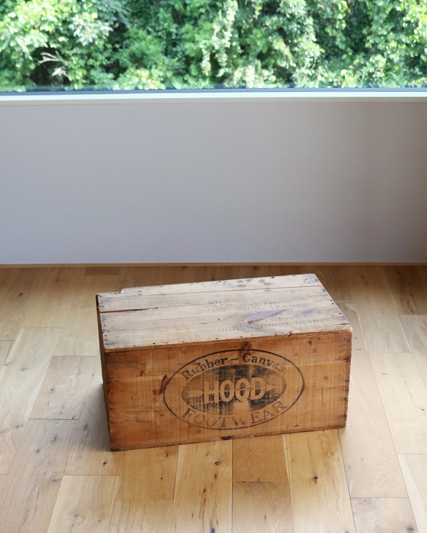 "HOOD" Wood Shoes Container C �� "HOOD"���塼������ƥ�