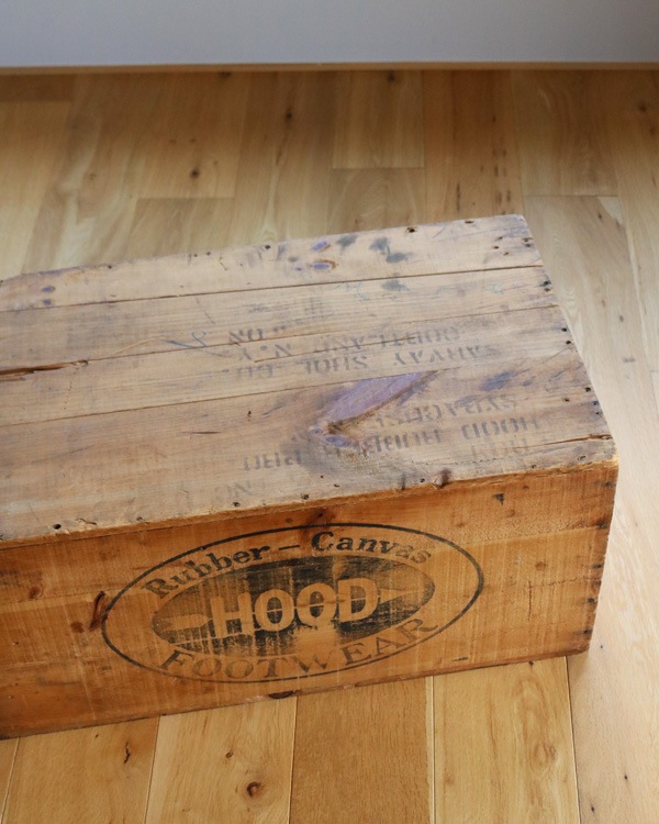 "HOOD" Wood Shoes Container C �� "HOOD"���塼������ƥ�