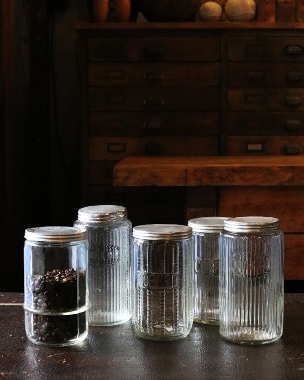 "COFFEE" Glass Jar GJ-009"COFFEE" 饹㡼 GJ-009