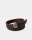PHIGVEL �ե����٥��LEATHER HICKOK BELT �ҥ��å� �٥�ȡ�D.BROWN��SILVER��