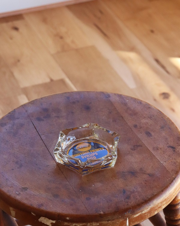 Advertising Glass Ashtray B�å��饹�γ��� B