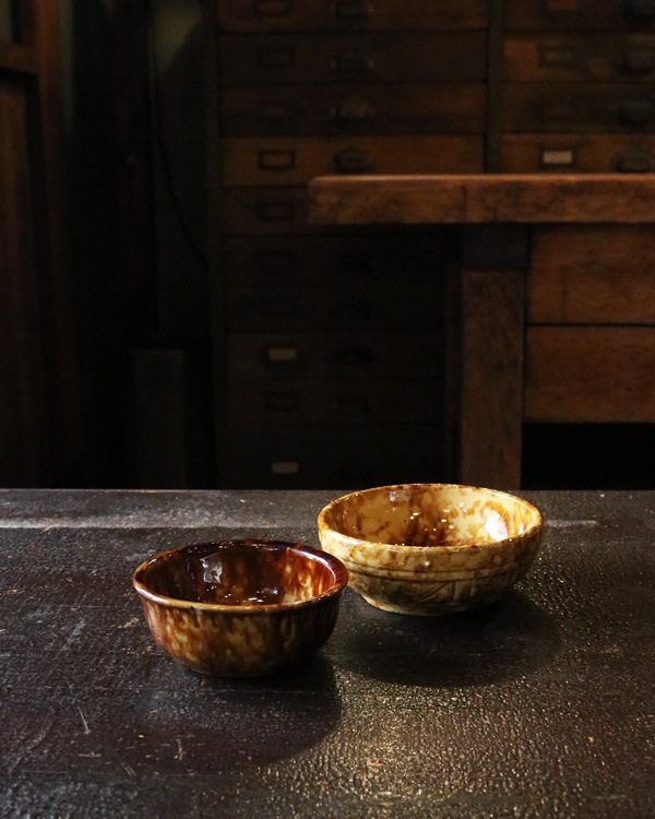 Spongeware Pottery Rockingham Bowl�å��ݥ󥸥����� �ݥ��꡼ ���å���ϥ�ܥ���