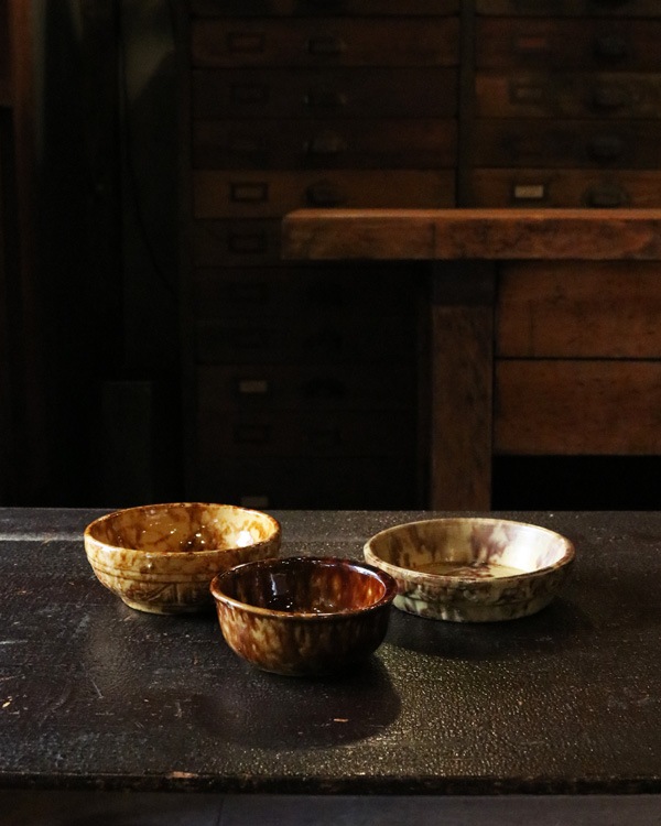 Spongeware Pottery Rockingham Bowl�å��ݥ󥸥����� �ݥ��꡼ ���å���ϥ�ܥ���