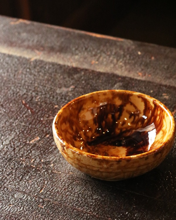 Spongeware Pottery Rockingham Bowl�å��ݥ󥸥����� �ݥ��꡼ ���å���ϥ�ܥ���