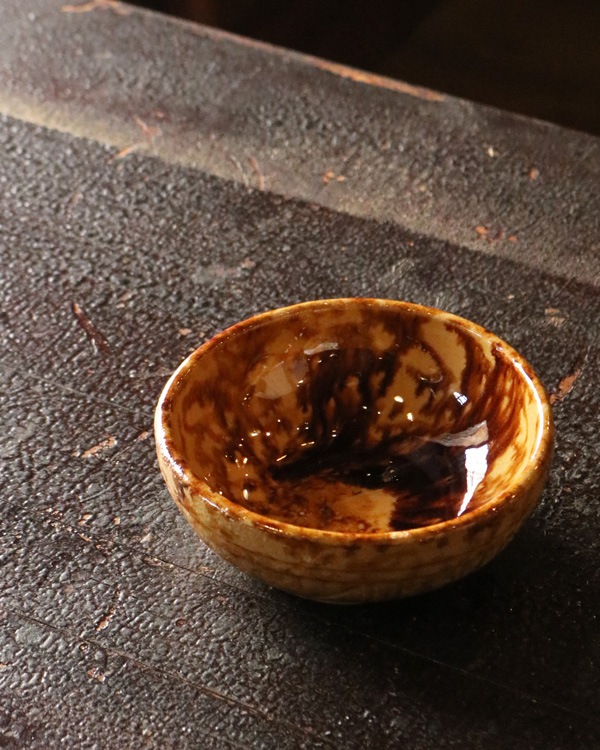 Spongeware Pottery Rockingham Bowl�å��ݥ󥸥����� �ݥ��꡼ ���å���ϥ�ܥ���