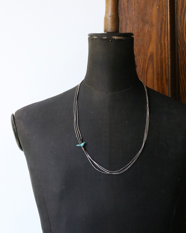 Native American SilverTurquoise Necklaceåͥƥ֥ꥫ С  ͥå쥹